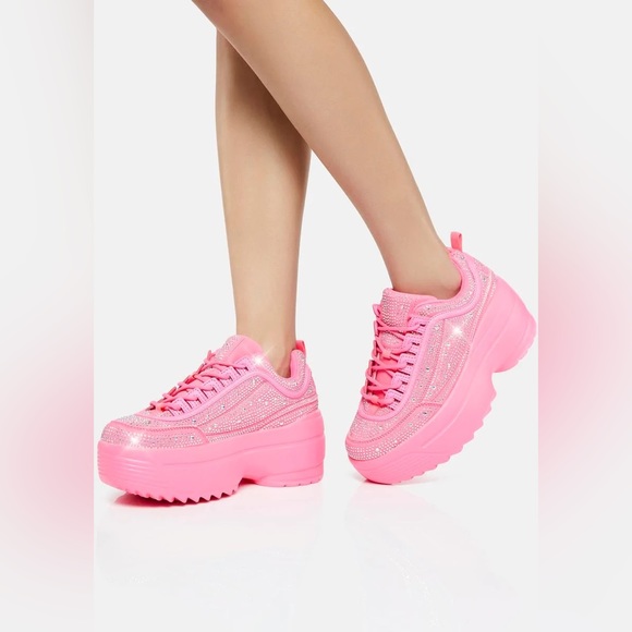 BRatZ Pink Platform Sneakers 💕 - Picture 4 of 5